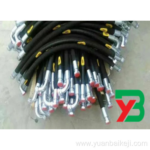 Corrosion resistant high temperature steel wire hose